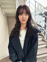 トレンチ(TRENCH) ロングパーマ レイヤーカット パーマ