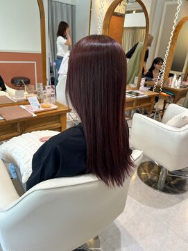 スペックホルダーミミ(Spec Holder mimi) ピンクカラー9.17暗めカラー