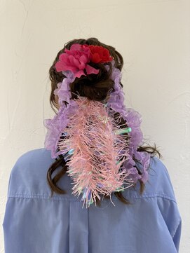 リル 茅ヶ崎(Liru:) ヘアセット/ヘアアレンジ/カチモリ/編みおろし/体育祭/文化祭