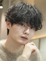 フィフス トウキョウ (fifth TOKYO) 渋谷シャドウパーマメンズカットマッシュウルフルーズパーマ30代