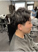 ナチュラルパーマ アップバング メンズカット/葛西メンズ