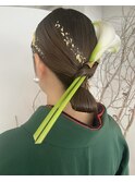 表参道/ブリーチなし／レイヤーカット/ヘアセット