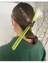 プロス(Pros)&nbsp;表参道/ブリーチなし／レイヤーカット/ヘアセット