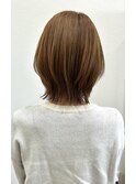 大人可愛いレイヤーボブ