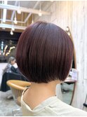 ☆ マロンベージュ/ボブ/レイヤー/小顔/20代30代40代50代