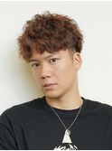 シャドウパーマ メンズカット メンズショート