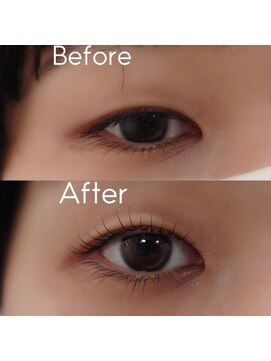 まつ毛パーマ/立ち上げカールデザイン