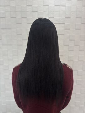 地毛風な艶髪へ