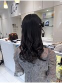 【藤岡】ゆるふわ華やかパールアレンジ