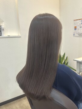 エルベ  茨大前店(elve) 透明感カラー × グレージュ