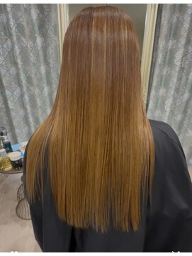 コクーン 辻堂(Cocoon) ツヤツヤロング×ブリーチ対応縮毛矯正　藤沢/髪質改善/縮毛矯正