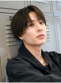 仙台韓流センターパートコンマバングニュアンスパーマ刈り上げ