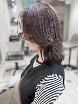 リモア(L I M O A) ブリーチなしの透明感たっぷりピンクシルバー