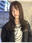 レイヤーカット/ハッシュカット/顔まわりレイヤー/イルミナ
