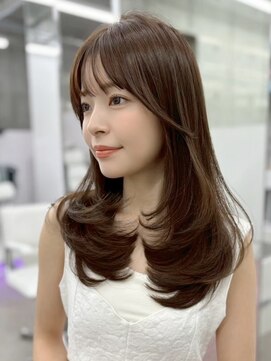 アイヴィ 表参道(IVY) ブリーチなしダブルカラー 赤み消し透明感