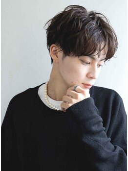 ビーチ ヘアー(Beach Hair)の写真/【カット最終19時◎】忙しい方必見！シャンプーなしのクイックカット4000円♪再現性の高いスタイルを実現！