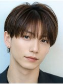 ラウンドマッシュナチュラルマッシュシースルーマッシュ韓国ヘア