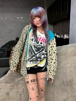 ロテサカエ(Lote.Sakae)&nbsp;着物ヘア/大人ガーリー/ダークアッシュ/似合わせカット/名古屋