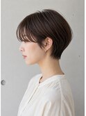 ショートボブ　ショートマッシュ