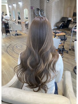 アクロ 梅田店(ACRO) ブリーチなしくすみベージュ