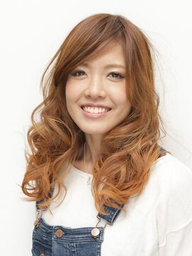 ヘアージェニック(hair genic) ふんわりグラデロング