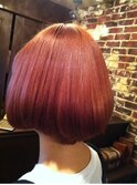 シャイニーピンクボブ【ange treatment & head spa】