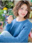 *COVER HAIR*アシンメトリーな前下がりボブb!