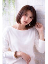 ヘアーアートシフォン 池袋西口店(Hair art chiffon)&nbsp;トリートメントカールとグラデーションカラーの重めふわミディ