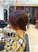 《D‘ciel工藤富生》ショート×インナーカラー