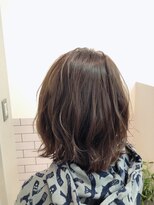 ザ ラフター バイ ラブズ ラフズ 戸畑朝日ヶ丘店(THE LAUGHTER by Loves Laughs) 大人魅せるデジタルパーマ(左サイド)