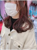 透明感髪質改善ベージュダブルカラーミルクティーグレージュ