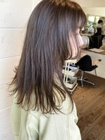 ヘアーデザイン フルーツ(Hair Design FRUITS) シースルーセミロング