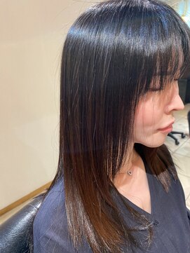 ボンズサロン(BONDZSALON) 艶髪ロングヘア×髪質改善縮毛矯正【麻布十番六本木】