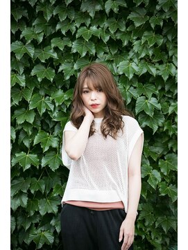 カリン 横浜店(carin) 【carin横浜】艶カラー/カール/大人かわいいヘア