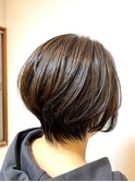 【c'elavie 赤坂】大人ショートボブ×艶髪ブラウン