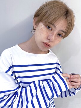 サーカス バイ ビュートリアム 青山(CIRCUS by BEAUTRIUM) マッシュショート 前髪長めショート 丸み ショートカット