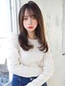 《柔らかナチュラルストレート》髪質改善ストレート＋カット¥20400→¥16000