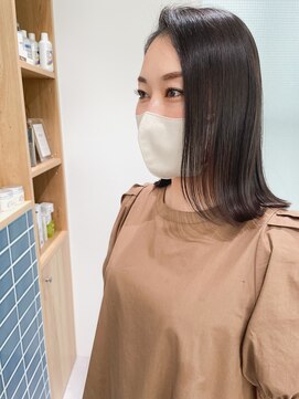 オーシャン(Ocean) ［Ocean Hair＆Life］ワンレングスボブ/ぶつ切りボブ/韓国へア
