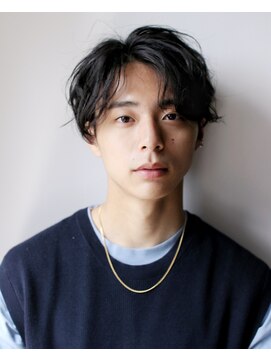 アントワープトーキョー(antwerp TOKYO) 『力石サトシ』波巻き束感ショートツーブロックマッシュ