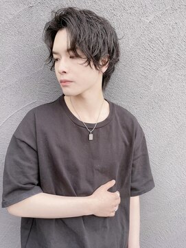 スリークバイナチュラ(SLEEKbyNATURA.) 韓国センターパーツ×デザインパーマ