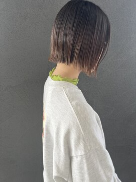 イロプラス 南田宮店(iro+) 【nobuyo】切りっぱなしbob