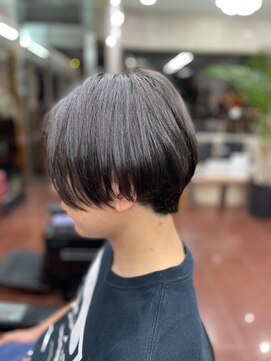 理容 鮎川 メンズハンサムショート