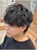 guest Style 縦落ちスパイラルマッシュウルフ