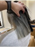 シルバーグレージュ インナーカラー