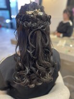 ラビス 浦和(Lovis)&nbsp;似合わせカット/ハッシュカット/フルバング/レッドブラウン