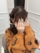 【ヘアメ】可愛いの進化版！羊×ハートヘア＊新井