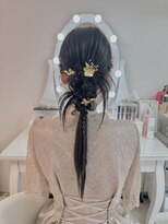 ヘアメイク エンカレッジ(HAIR MAKE encourage) カチモリ×編み下ろし