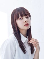 ラフィス ヘアー ヴォーグ 天王寺あべの店(La fith hair vogue)&nbsp;【La fith】チェリーブラウン×サラ艶ロング