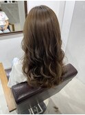コテ巻きロング