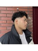 フェード極道パーマ